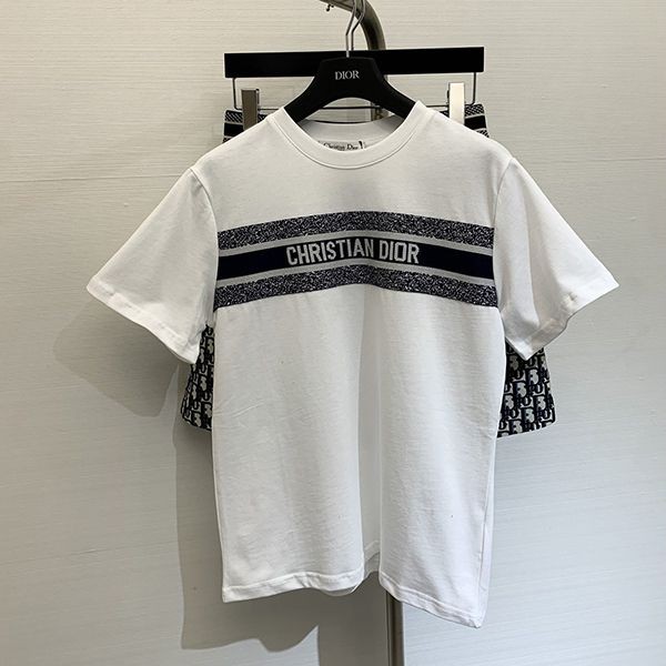 ディオール Tシャツ 偽物コットンジャージー&スカート☆上下セット dei93468